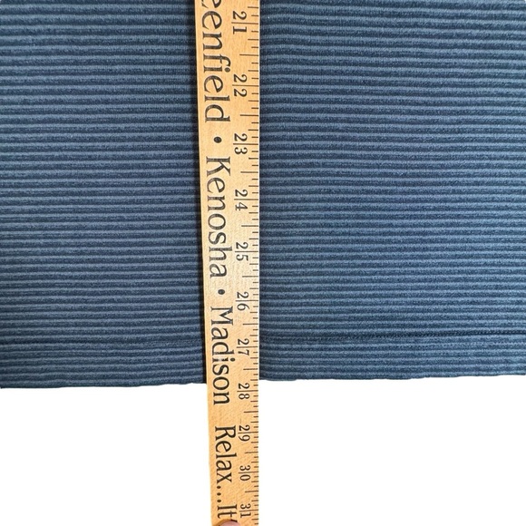 Under Armour ColdGear 1/4 Zip Pullover Men’s Large Gray Striped Long Sleeve - Picture 10 of 10